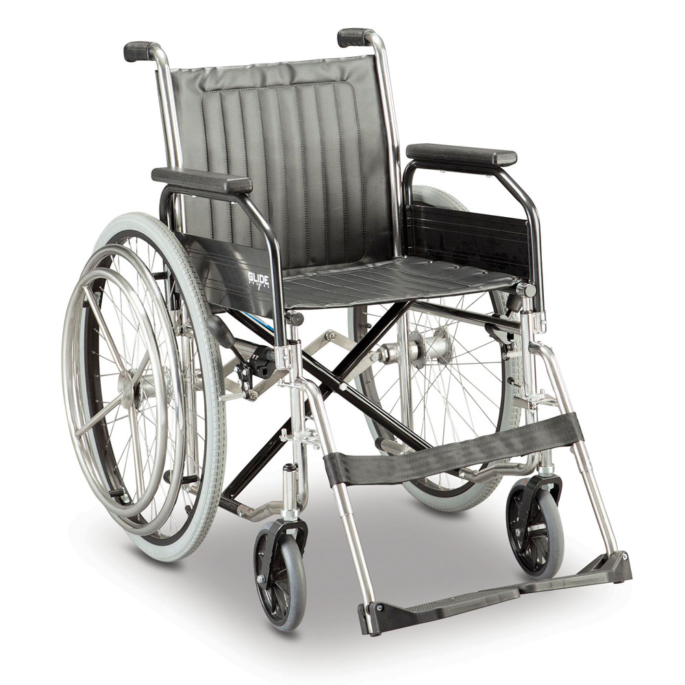 [NB0070] Glide One Arm Drive Wheelchair (40cm, Left Side Drive)