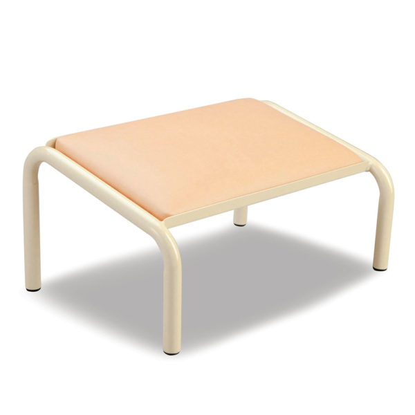 [EC0050] Footrest Padded (12.5cm, Champagne Vinyl)