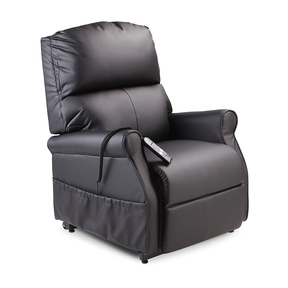 [ED1810] Monarch Chair (Black Vinyl, Dual Motor)