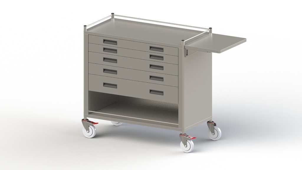[FE18-5710] St Luke’s Endoscopy Trolley