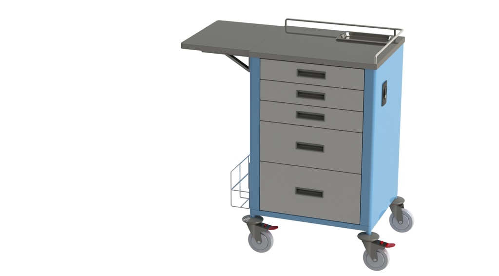 9-18 Unit Medication Trolley