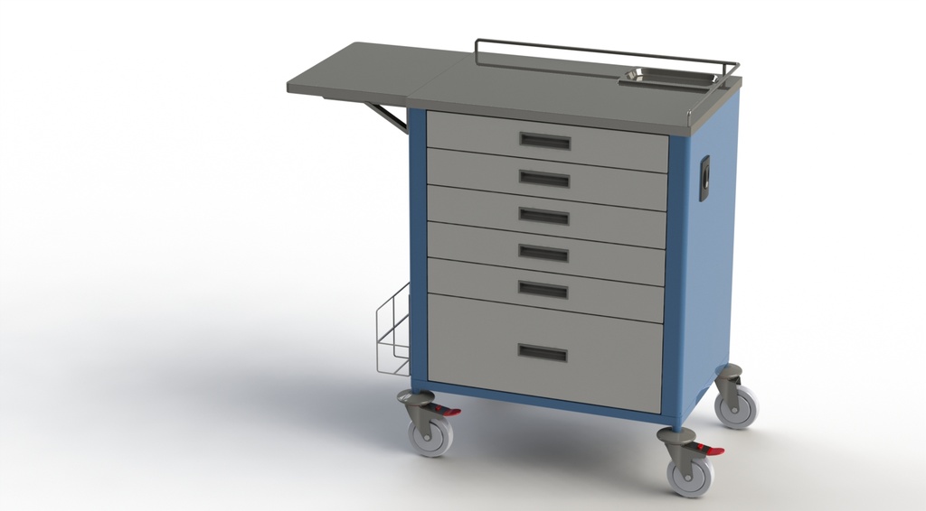 [FL55-2040] 20-40 Unit Medication Trolley