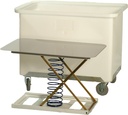 Mobile Tub with Rising Base