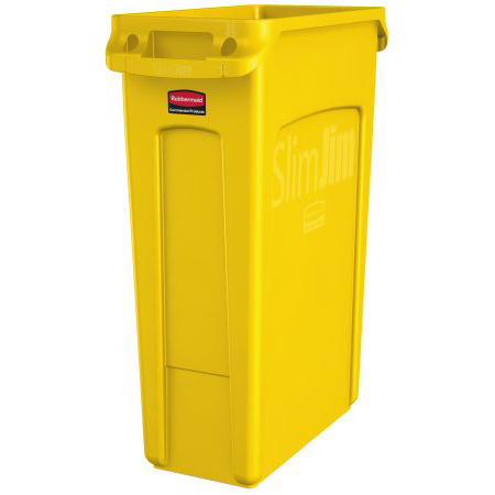 [FG354007BLU] Slim Jim Container with Venting Channels (Blue)