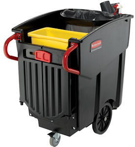 [FG9W73] Rubbermaid Mega BRUTE Mobile Collector Cart