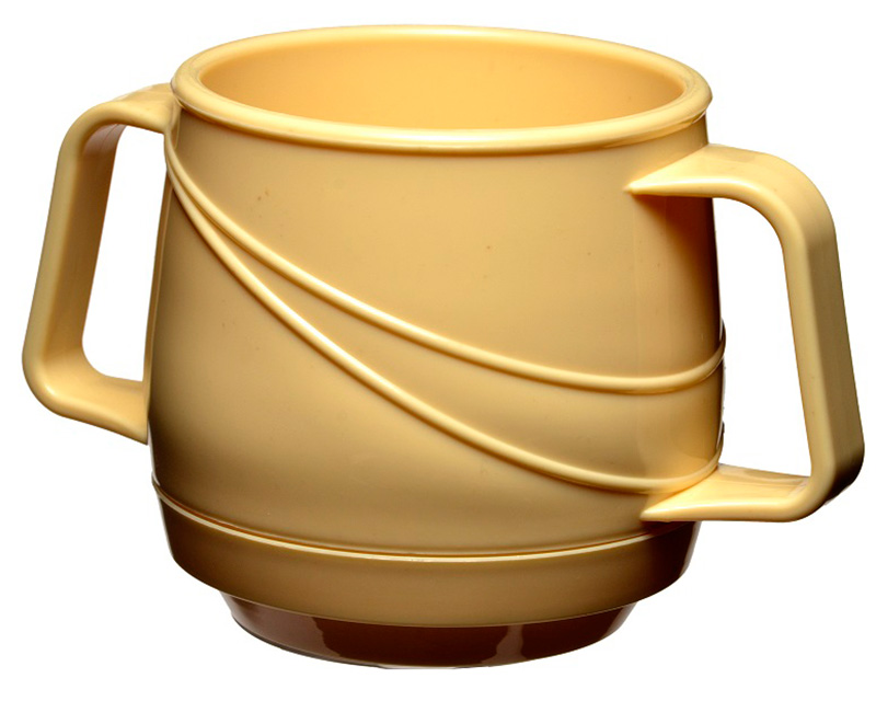 [98274] Insulated Moderne Double Handle Mug (Blue)