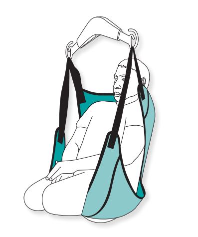 [A01M] Amputee Sling (Medium, Fabric)