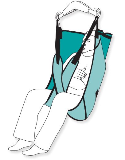 [GPHS01XS] General Purpose Sling with Head Support (Extra Small, Fabric)