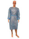 Disposable Isolation Gown - Elastic Cuff