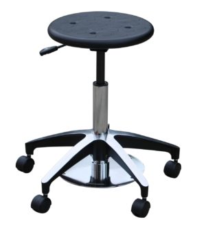 Foot Control Poly Top Surgeon Stool