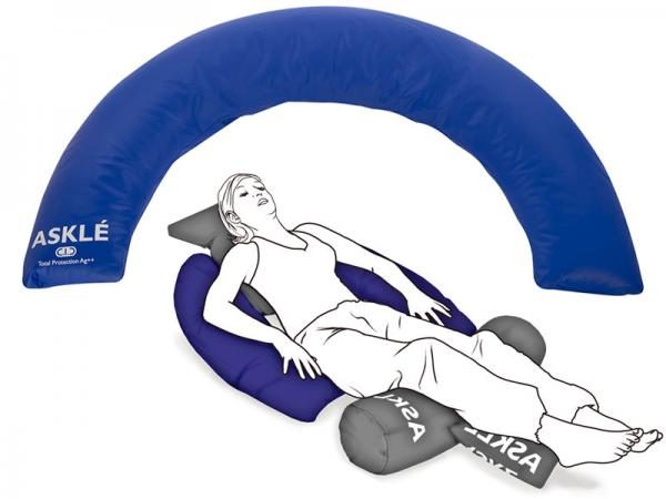 Askle Sante Half Moon Microbead Cushion