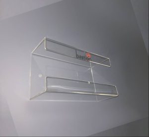 Single Acrylic Glove Dispenser Wall Brackets