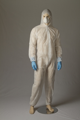 Polypropylene Coveralls - White