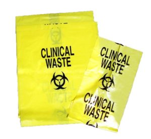 Yellow Clinical Waste Bags 82 x 90cm