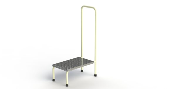 Step Stool with Handrail
