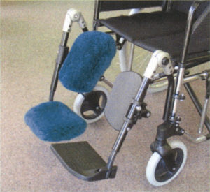 Shear Comfort® - Sheepskin Foot/Calf Plate Protector