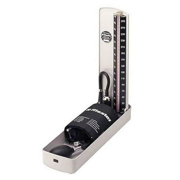 Riester DiplomatPresameter Mercury Sphygmomanometer (light grey