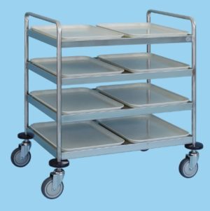 Service Trolley With Four Shelves