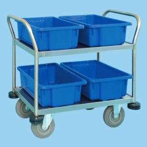 Multipurpose Trolley With Four Containers