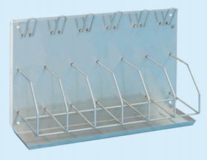 Bedpan/Bottle Rack - holds 6