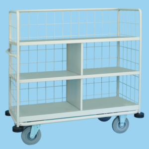 Clean Linen Trolley Partially Enclosed