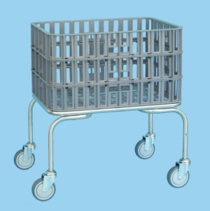 Laundry Basket Trolley