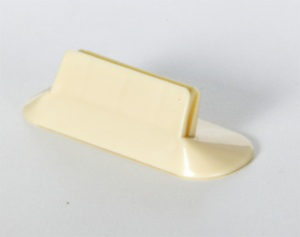 Yellow Menu Clip Holder