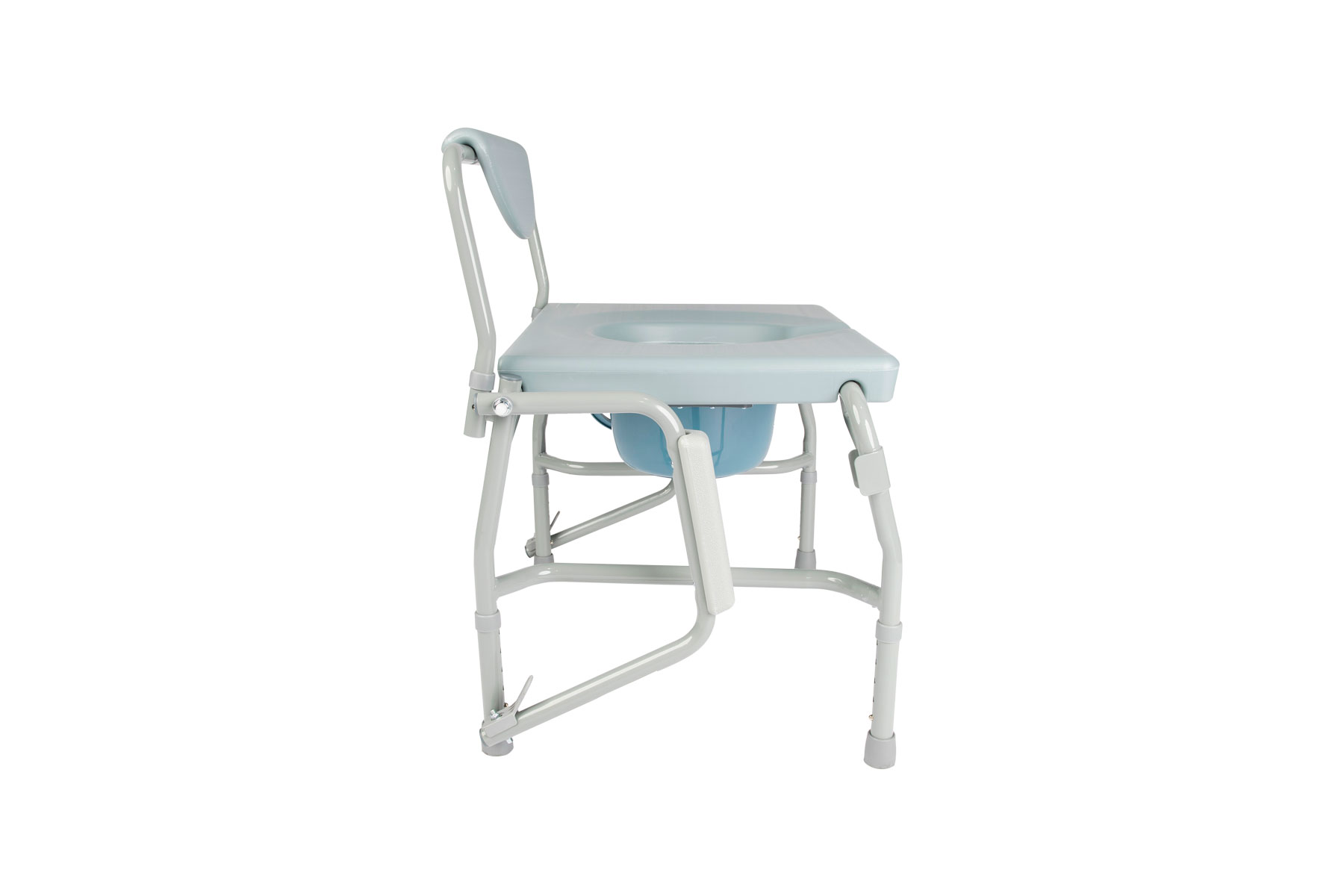 Hero Medical Bariatric 3-in-1 Commode with Drop Arms - Image 3
