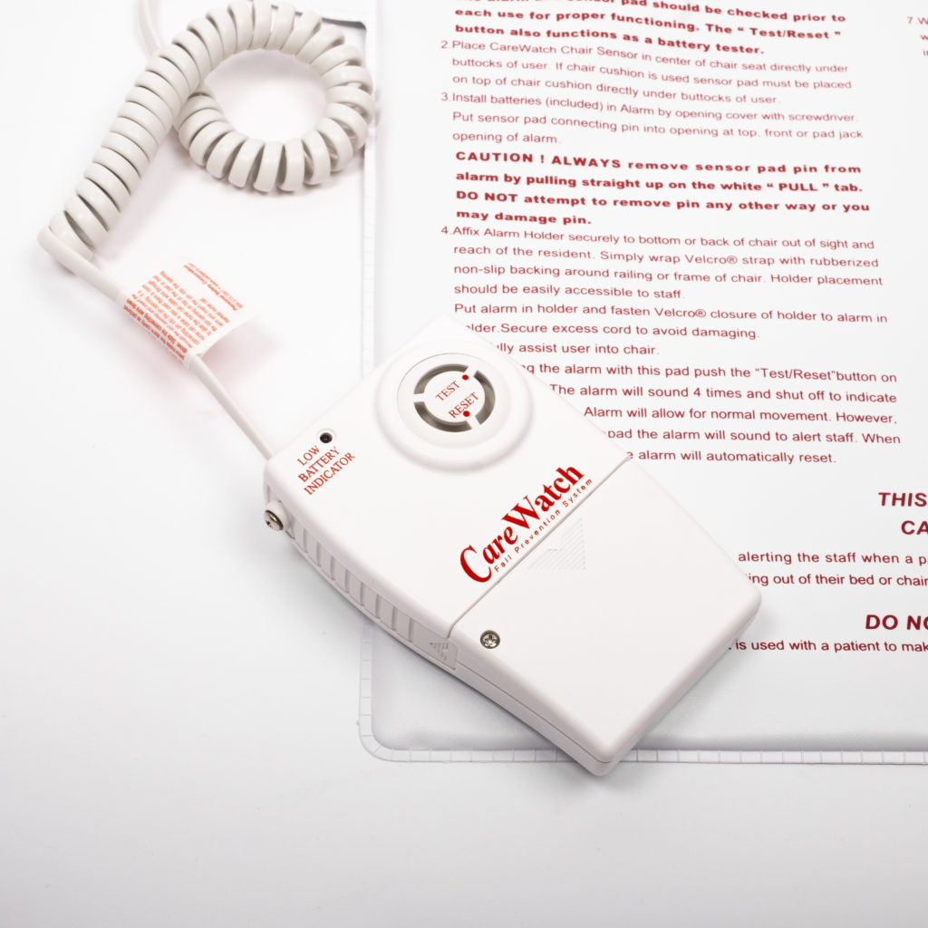 CareWatch Chair Alarm and Sensor Pad Safety and Mobility