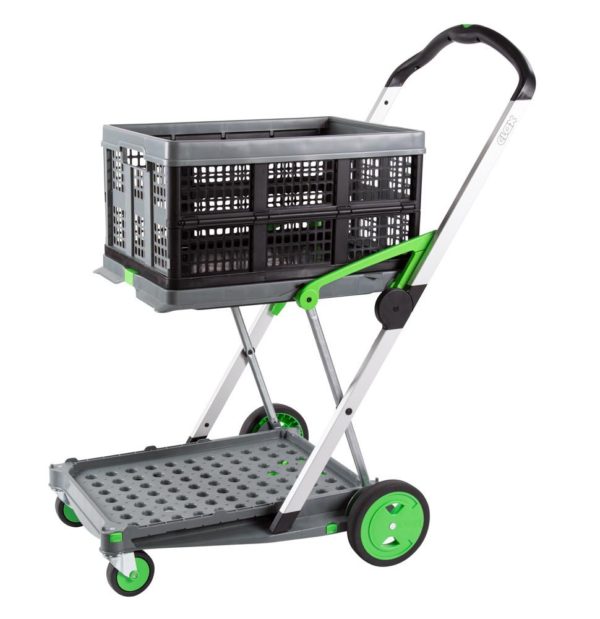 Clax Cart - 2 Tier Collapsible Trolley