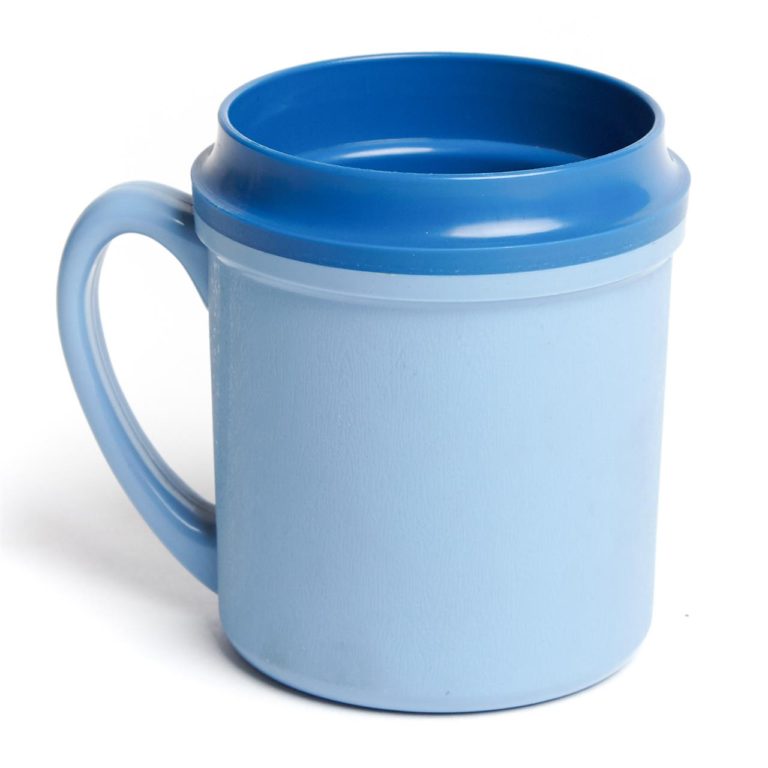 Insulated Traditional Double Handle Mug Safety and Mobility