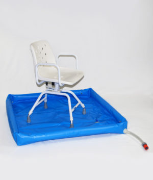 Shower Tray with Shower Chair