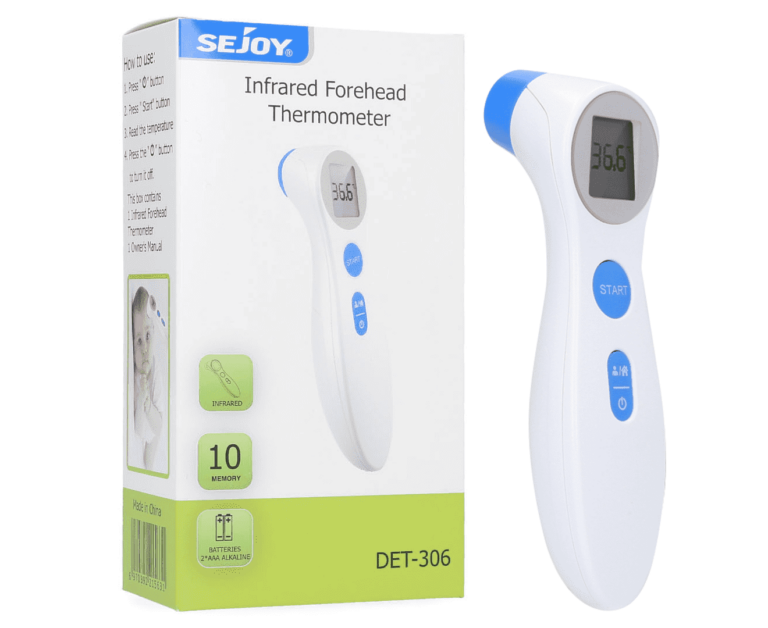 Infrared NoTouch Thermometer Safety & Mobility