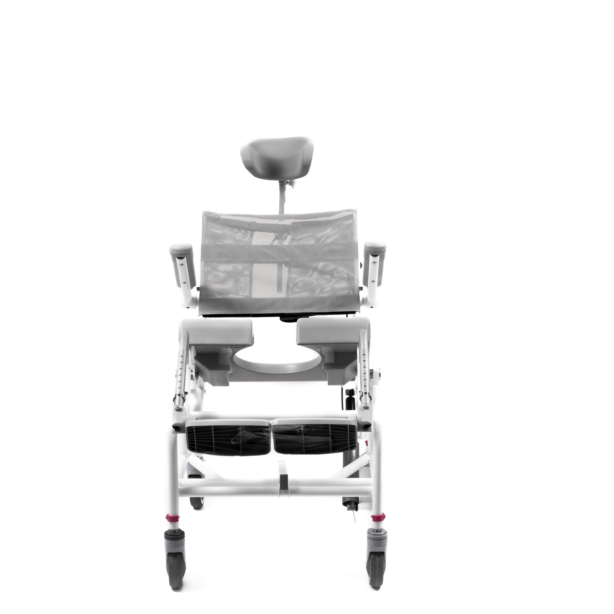 Mobile Tilt in Space Shower Commode Safety & Mobility