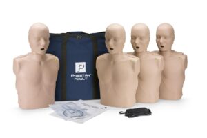 PRESTAN Professional Adult Manikin with CPR Feedback – 4-Pack