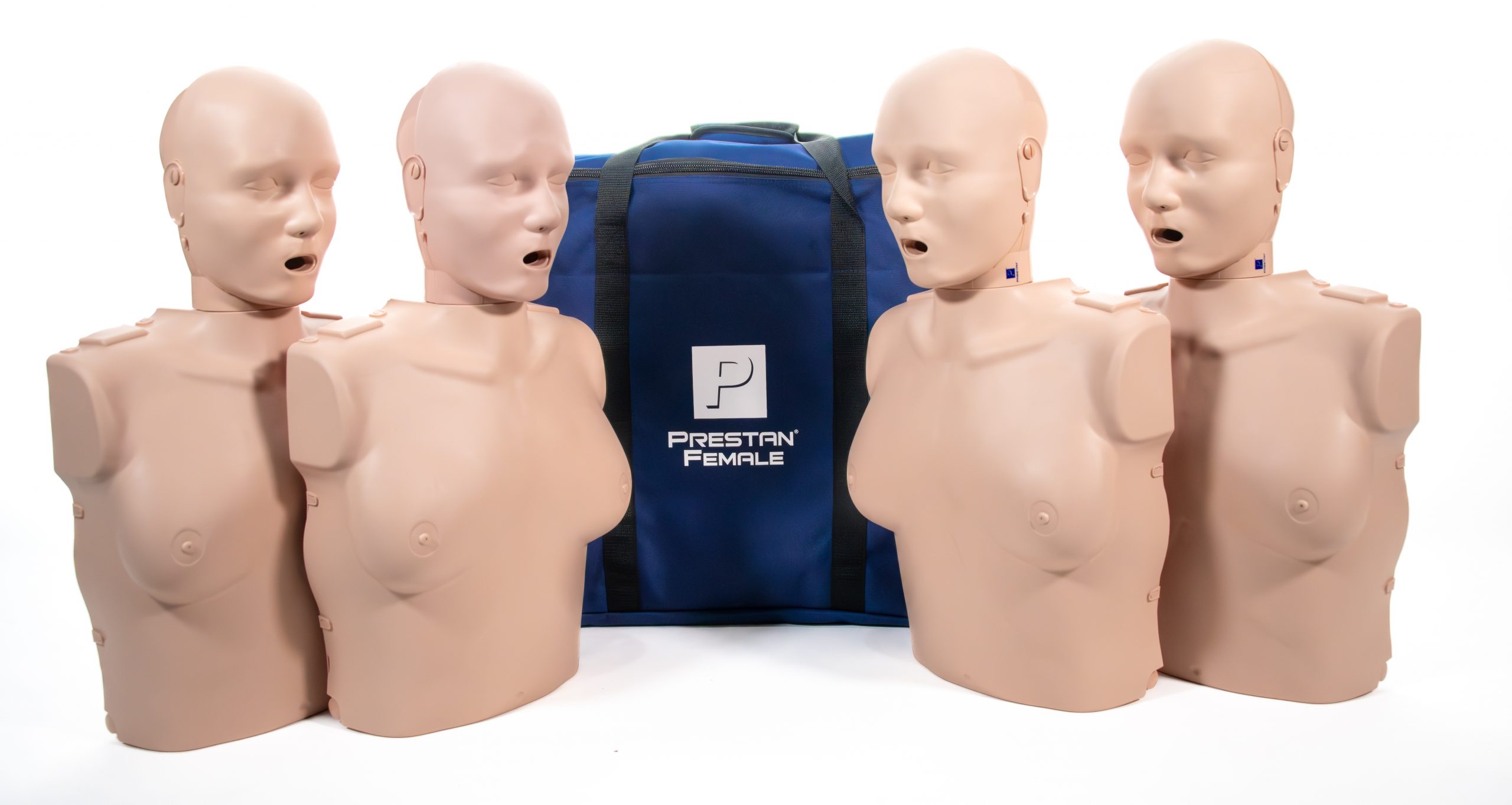 PRESTAN Professional Female Manikin with CPR Feedback – 4-Pack